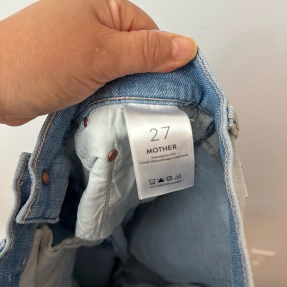 MOTHER THE INSIDER CROP STEP FRAY size 27 - Picture 6 of 7